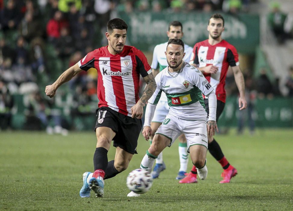 El Elche aguanta hasta el séptimo penalti pero cae ante el Athletic en la Copa del Rey