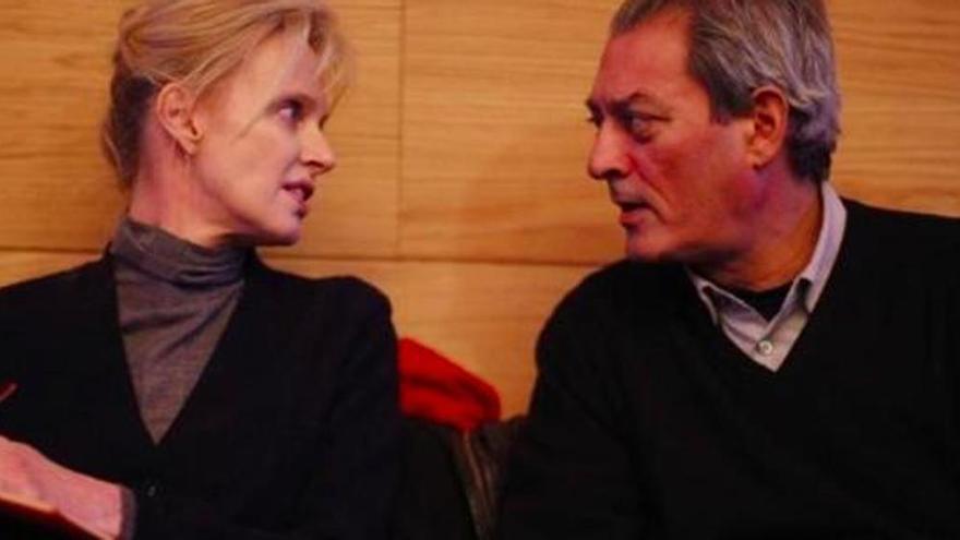 Paul Auster junto a su mujer, Siri Hustvedt, en una imagen de archivo.