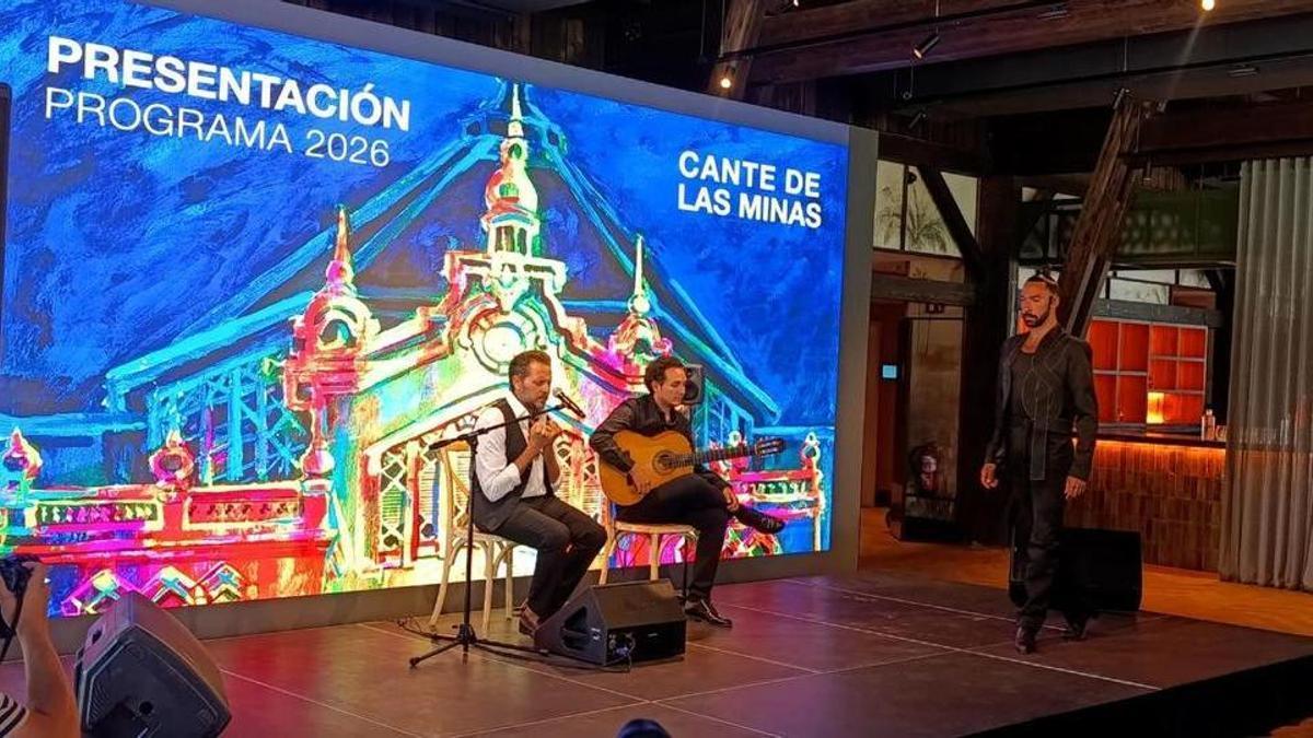 Presentación del programa del Cante de las Minas 2026