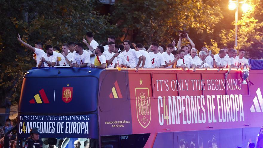 DIRECTO | La Selección Española celebra en Madrid ser la campeona de la Eurocopa