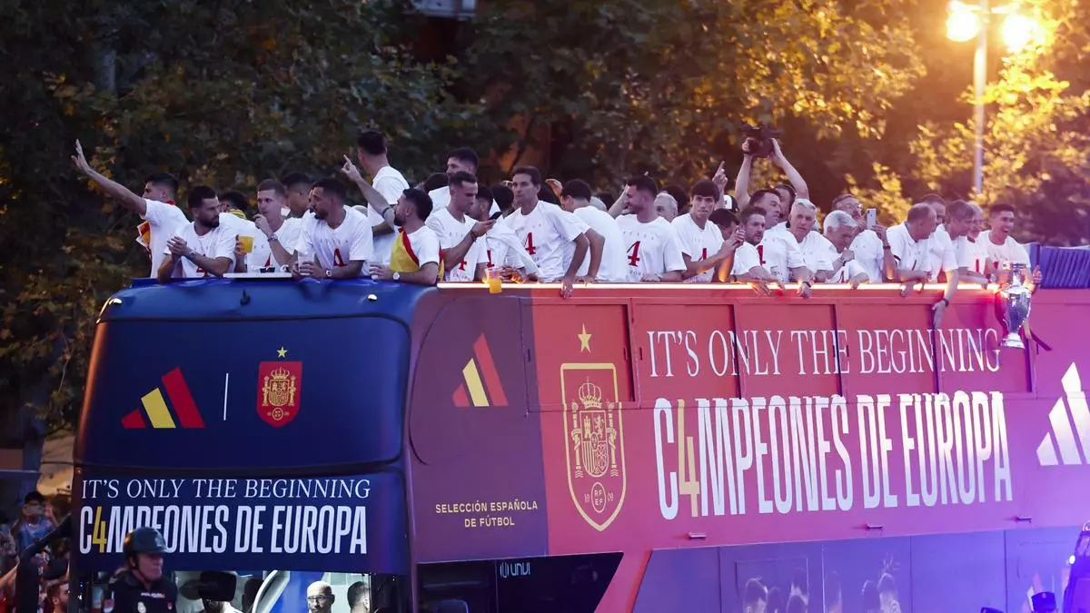 España celebra la Eurocopa perfecta de una generación a la que se le pide más: "Es solo el principio"