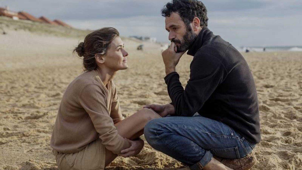 Rodrigo Sorogoyen y la actriz Marta Nieto, en el rodaje de 'Madre'