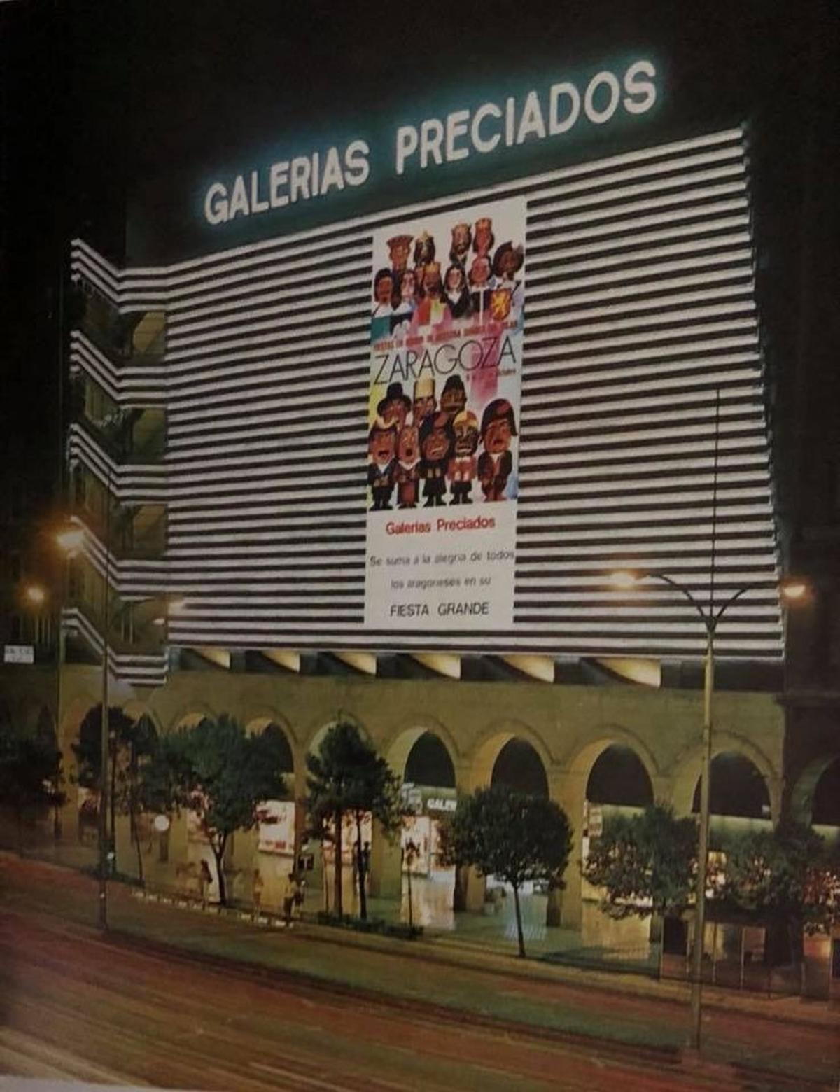 Durante más de 20 años el edificio de Independencia fue de Galerias Preciados, antes de su quiebra en 1995.