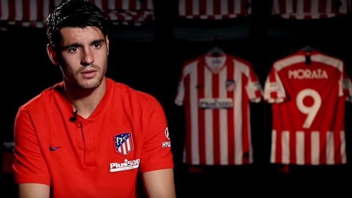 Imagen de archivo del jugador del Atlético Álvaro Morata