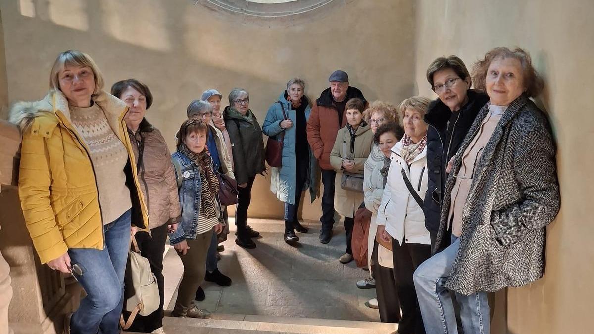 Los miembros de la asociación en una actividad celebrada en marzo.