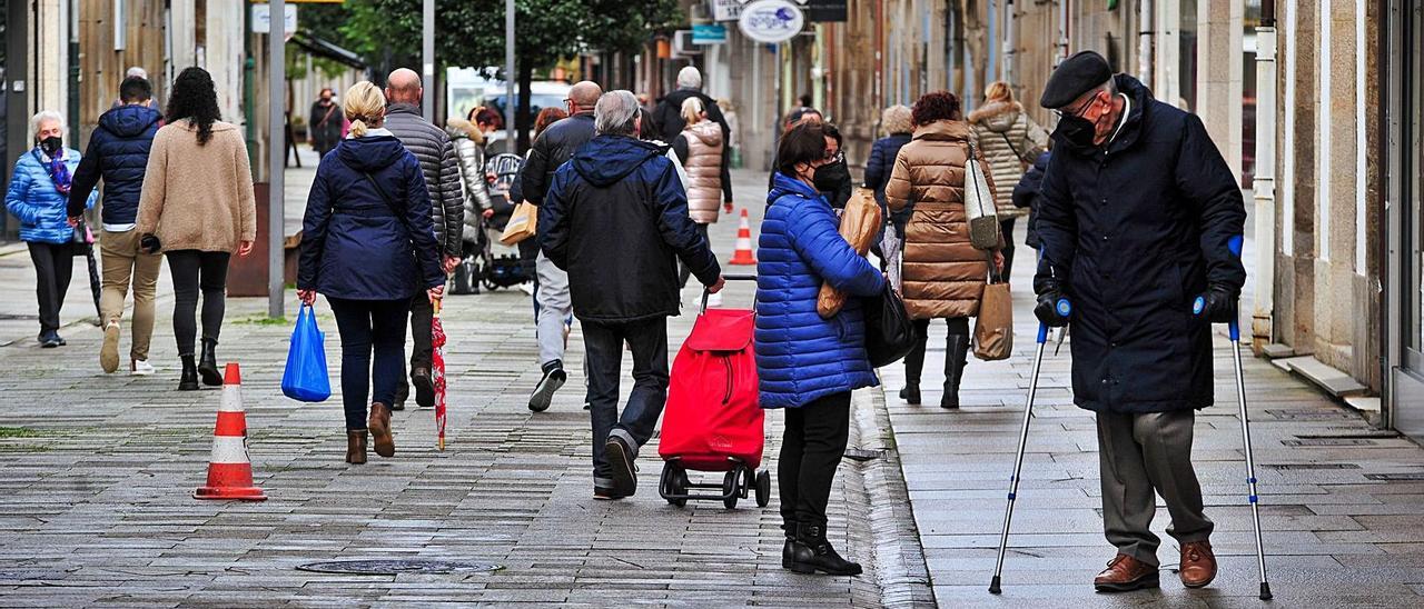 La edad media de los vilagarcianos se sitúa en 44,66 años, por lo que se encuentra en el medio de la tabla.