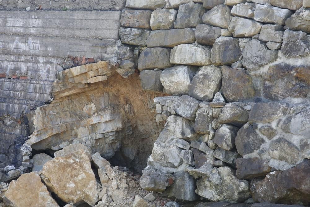 La senda del Cervigón: obra urgente por derrumbe