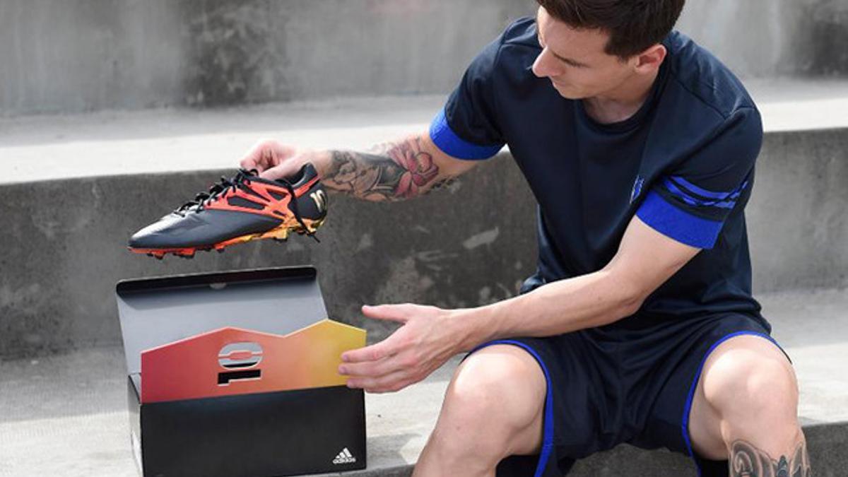Estas son las nuevas botas de Messi