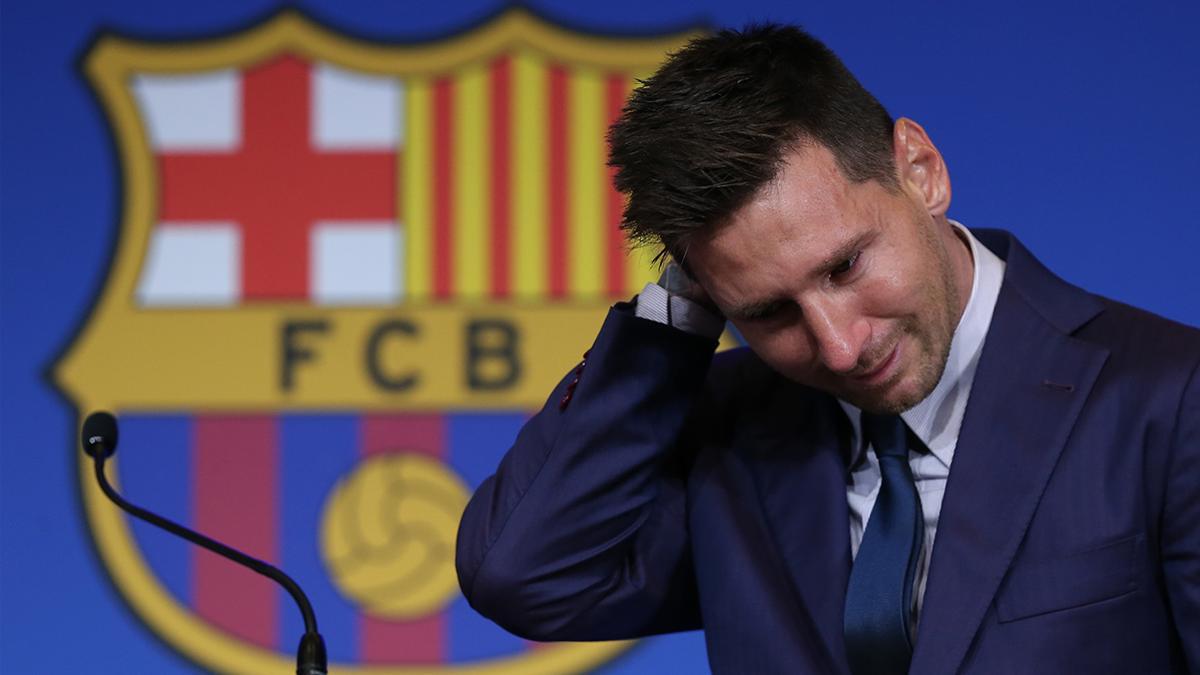 Leo Messi: "Siento tristeza de irme del club al que amo"