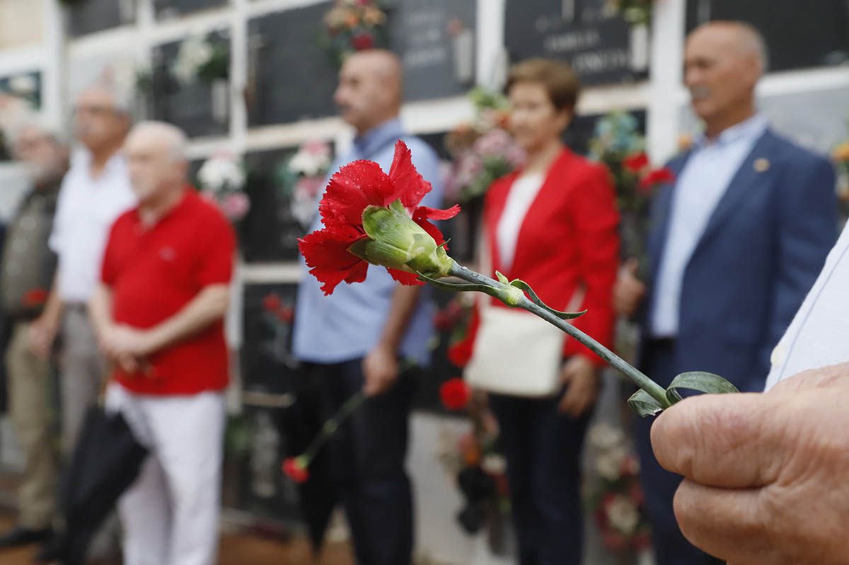 Exhumaciones de represaliados en el cementerio San Rafael