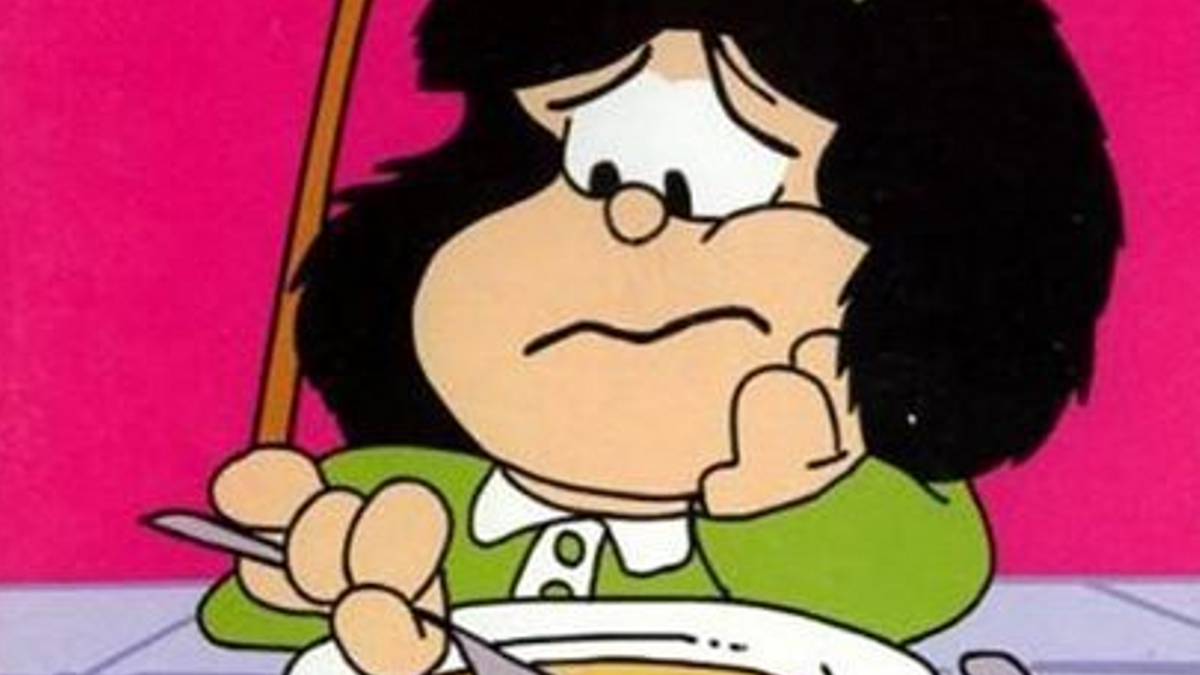 Mafalda odia la sopa