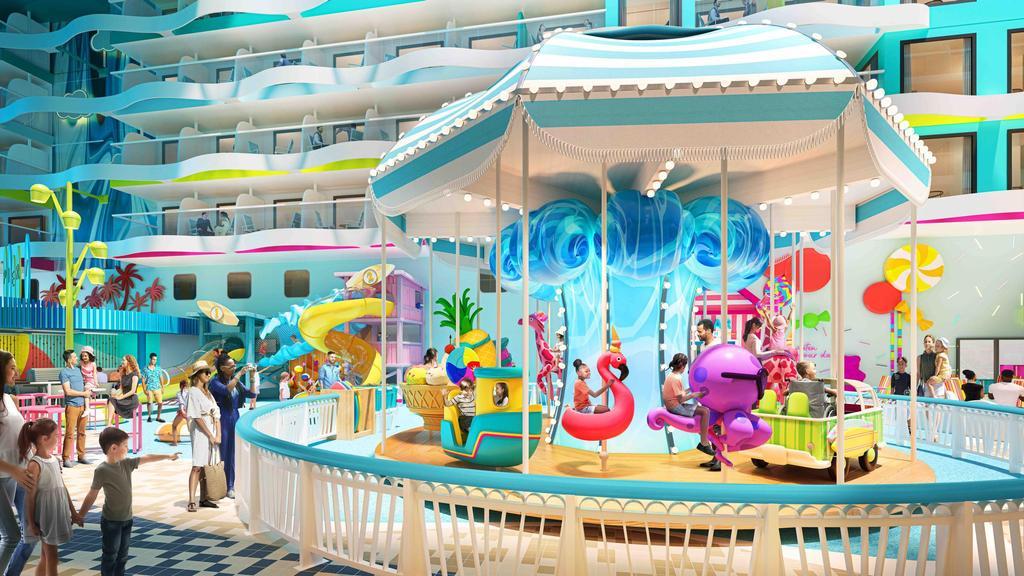 Zona infantil del Icon of the seas