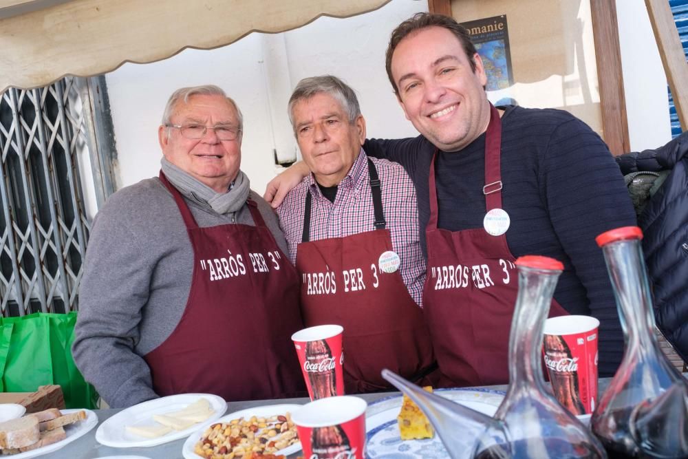 Los vecinos pudieron disfrutar de una tradicional y divertida jornada gastronómica