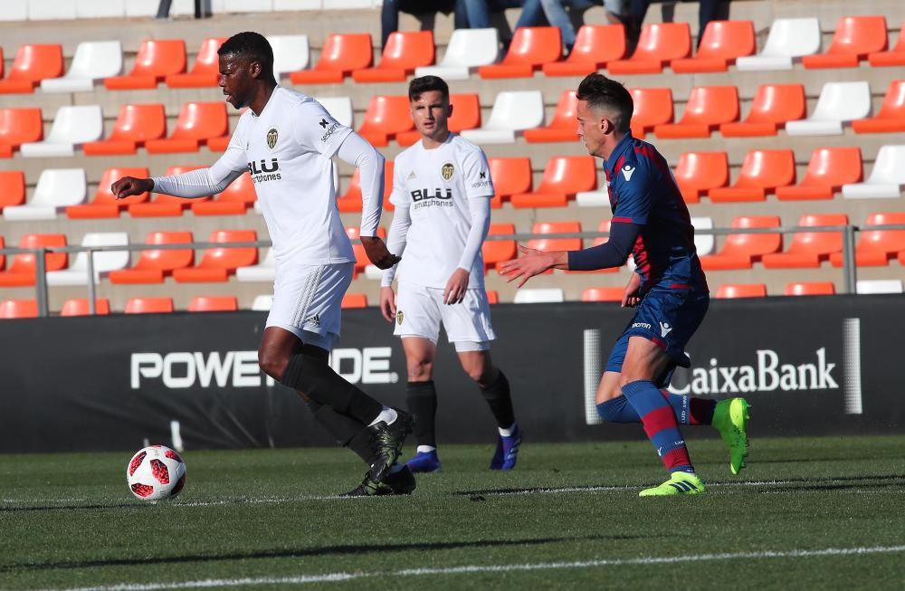 Segunda B: Valencia Mestalla 0-1 Atlético Levante