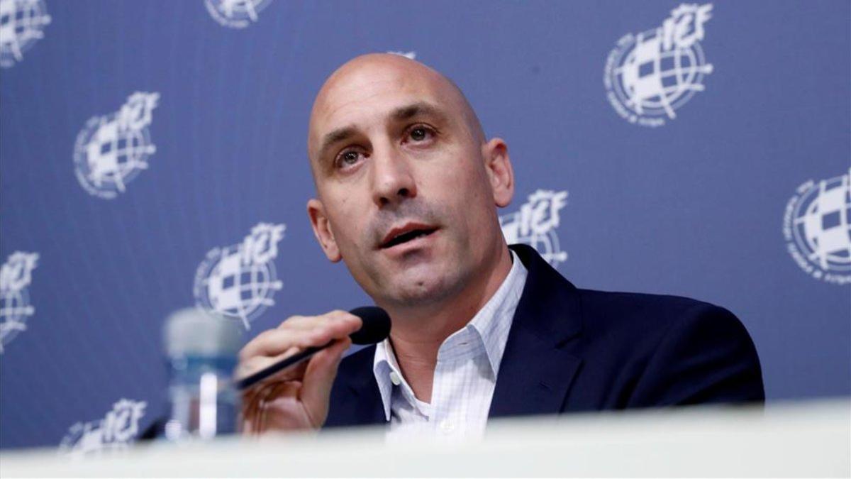 Luis Rubiales, presidente de la RFEF