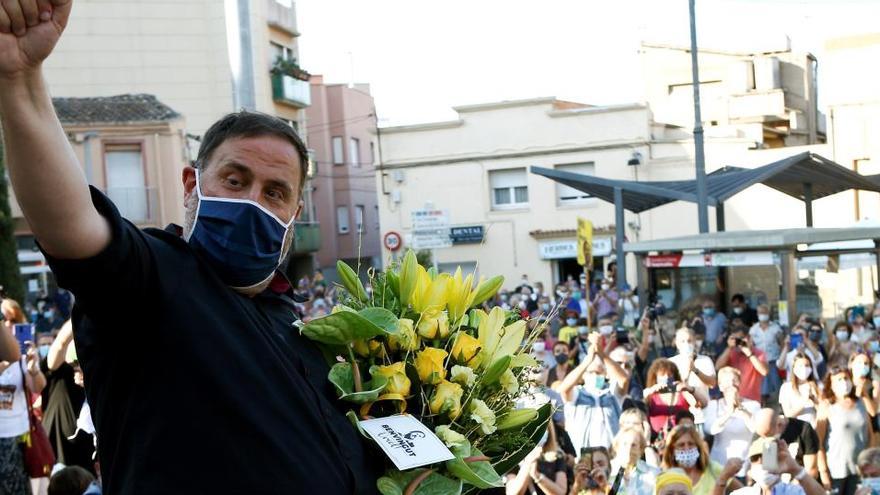 El exvicepresidente de la Generalitat Oriol Junqueras.