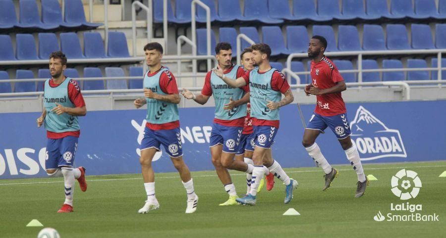 Partido del Tenerife y el Málaga CF de la Liga SmartBank.