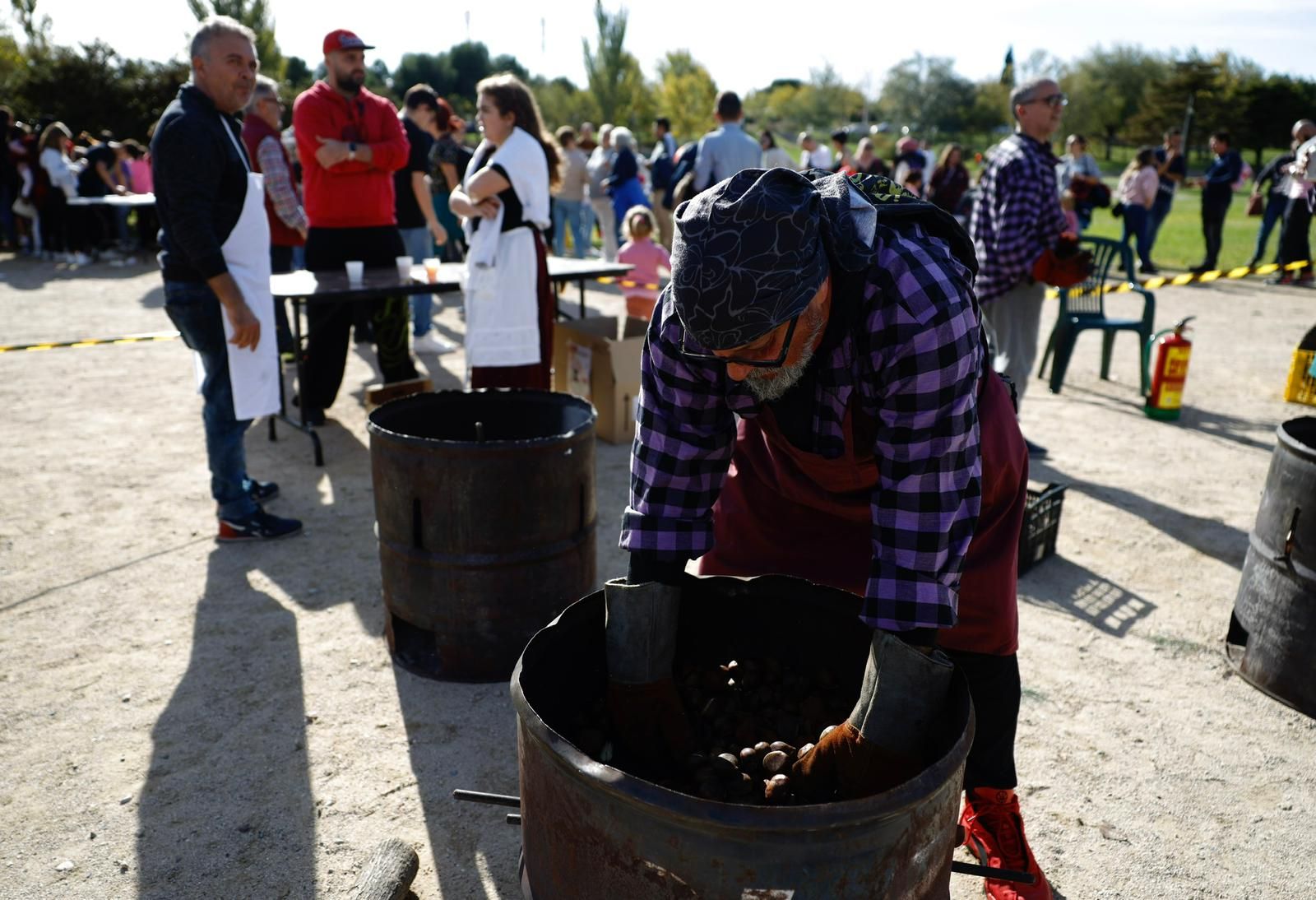 En imágenes | El Parque Oliver de Zaragoza celebra la Fiesta de Otoño