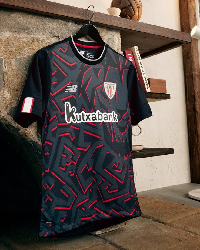 La segunda camiseta del Athletic Club 2022/23