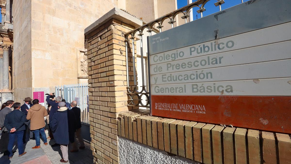 El emblemático colegio Virgen de la Puerta presenta numerosas deficiencias en sus instalaciones