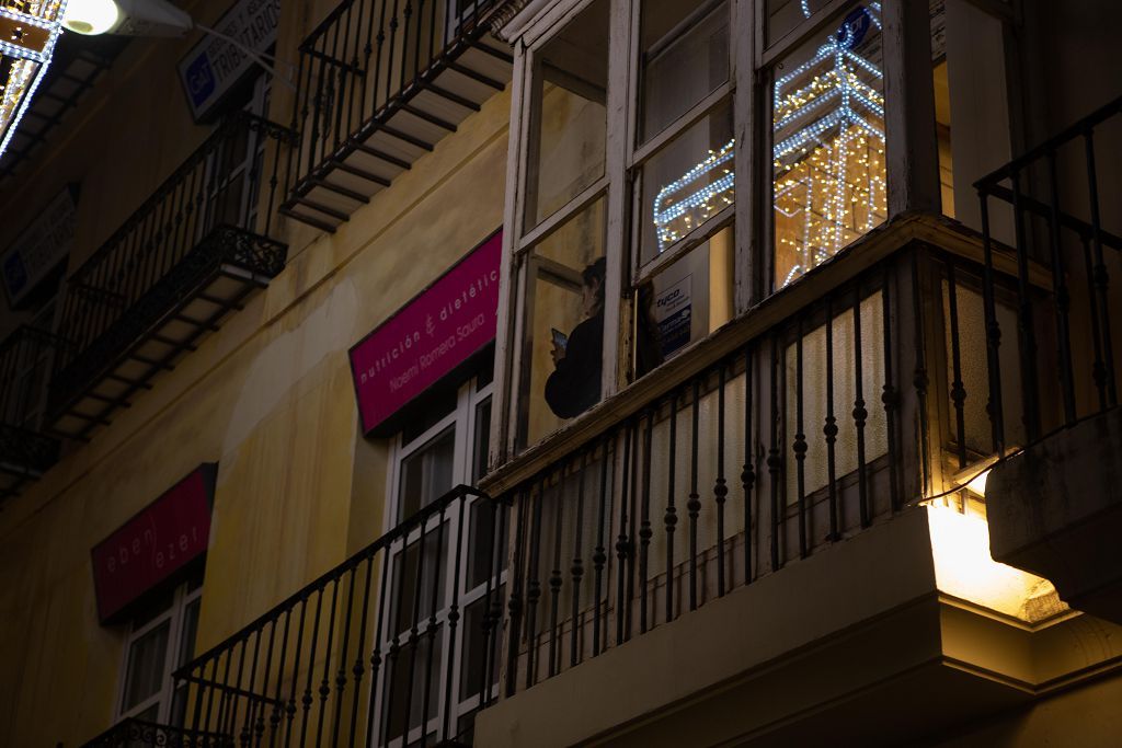 Encendido navideño de luces en Cartagena