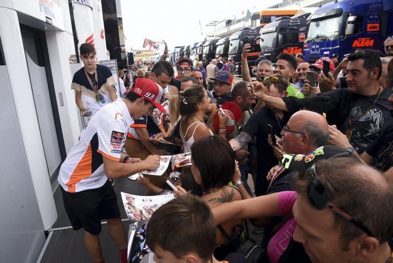 Imágenes del Gran Premio de Aragón del viernes 20 de septiembre