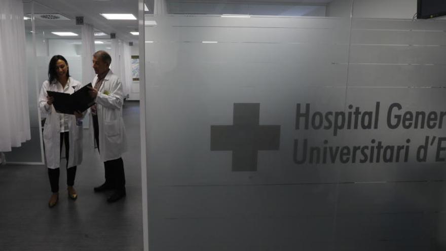 Una imagen del área de Urgencias del Hospital General de Elche