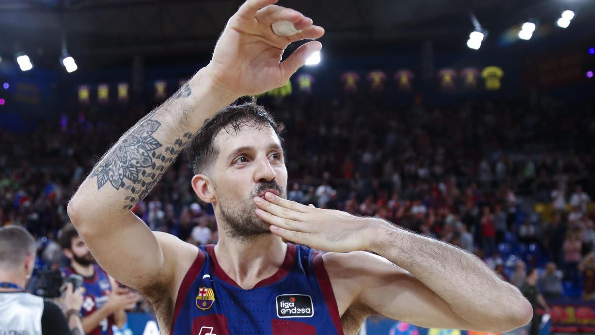 Nico Laprovittola: "Me encanta jugar para este club, tengo mucha suerte de estar en el Barça"