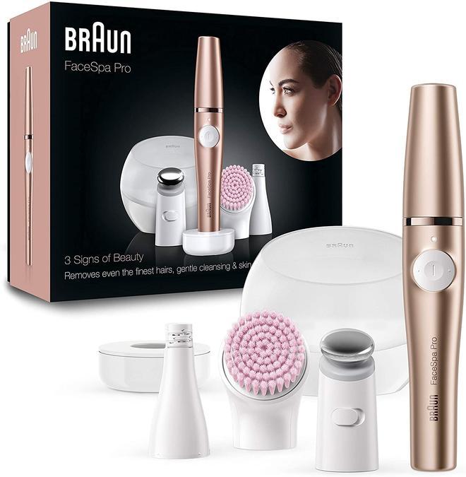 Depiladora facial de Braun