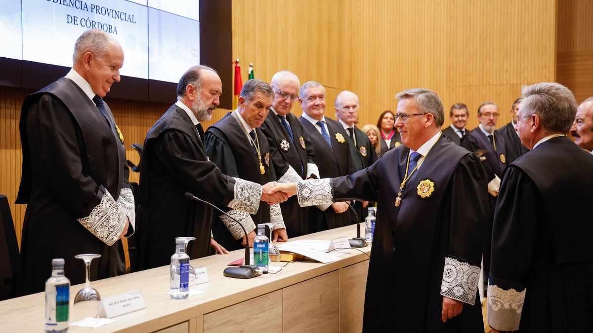 Toma de posesión del nuevo presidente de la Audiencia Provincial de Córdoba, Miguel Angel Pareja.