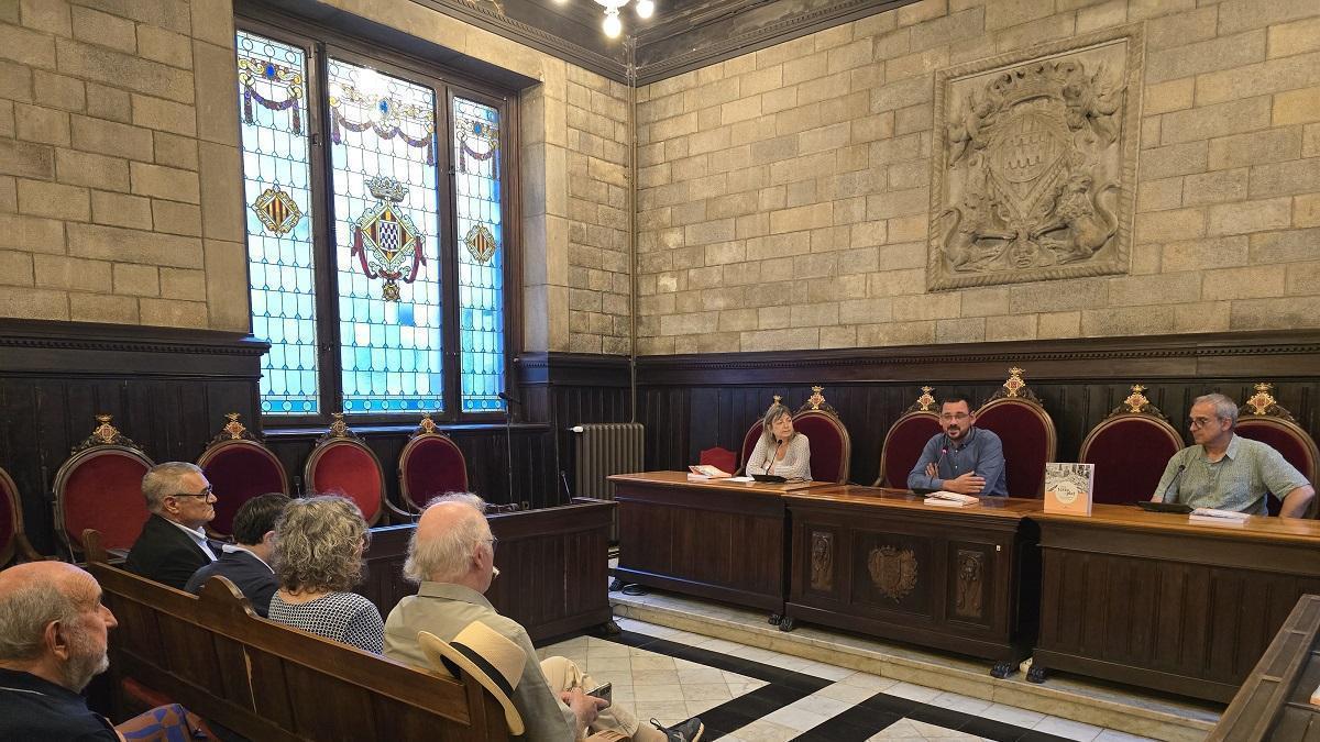 La presentació del llibre.