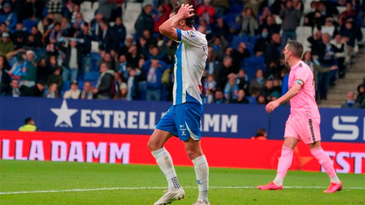 El Espanyol cedió el empate ante el Eibar