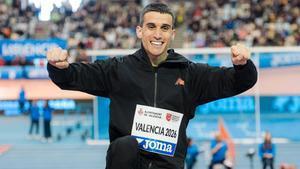 La moto de Mariano García sugió en Valencia