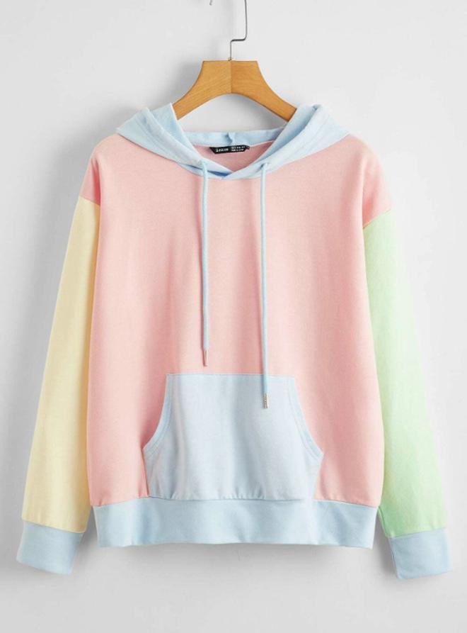 Sudadera colores pastel de Shein