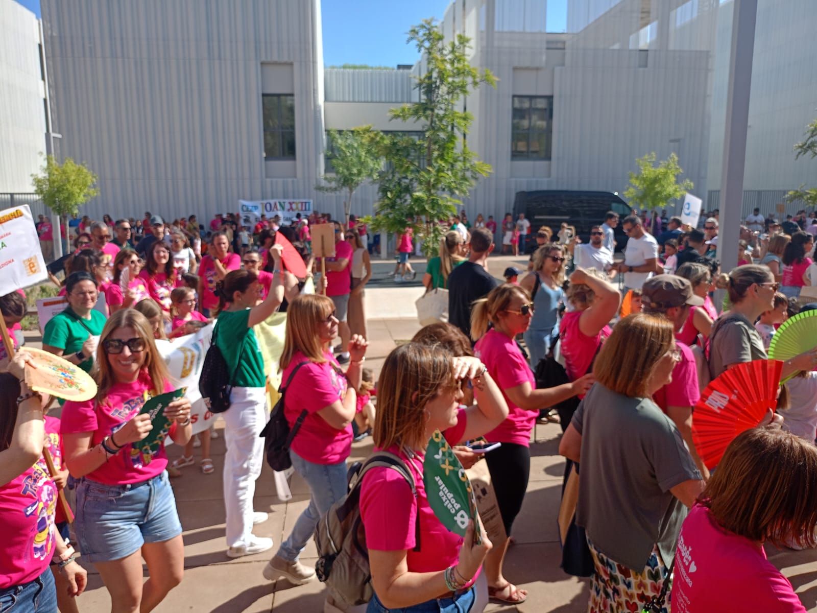Así han sido las Trobades d'Escola Valenciana en Gandia y Fageca