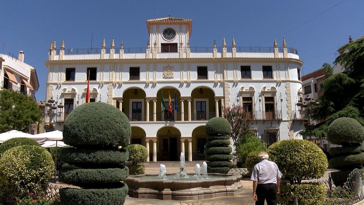 Fachada del Ayuntamiento de Priego de Córdoba