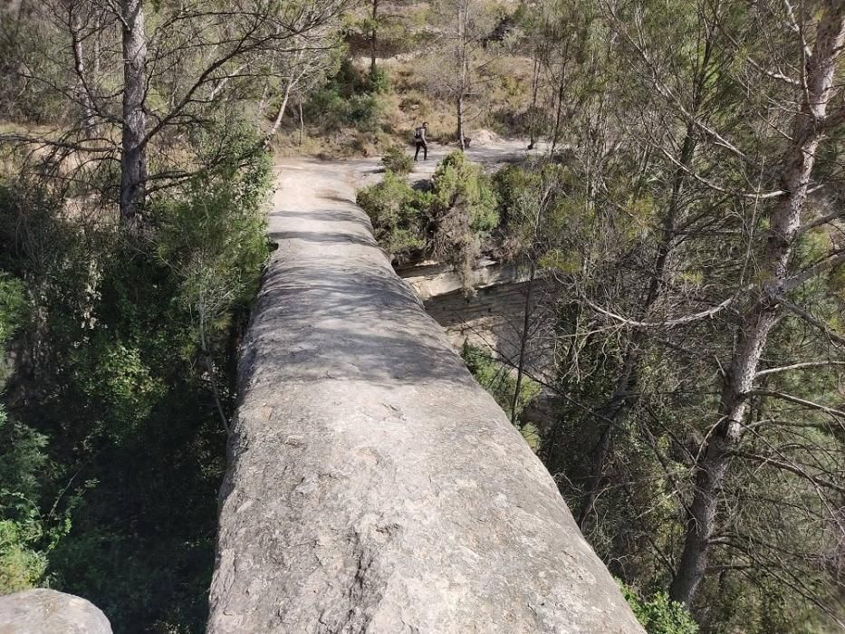 Pont Foradat de Les Arnaules, a Manresa.