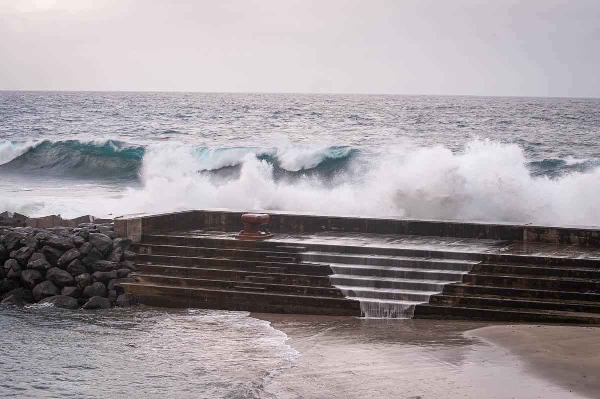 El temporal en Tenerife, en imágenes