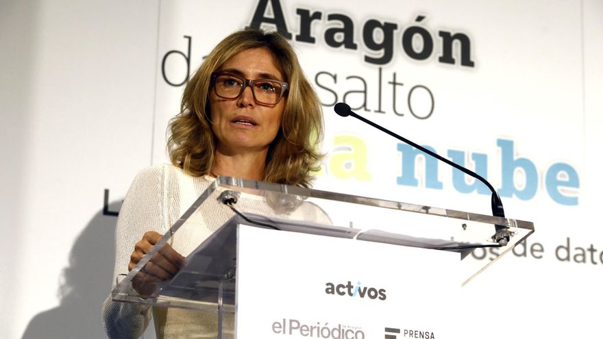 Ainhoa Moll: &quot;Tecnología, energías renovables, talento y formación son los cuatro puntos cardinales que guían a Aragón&quot;