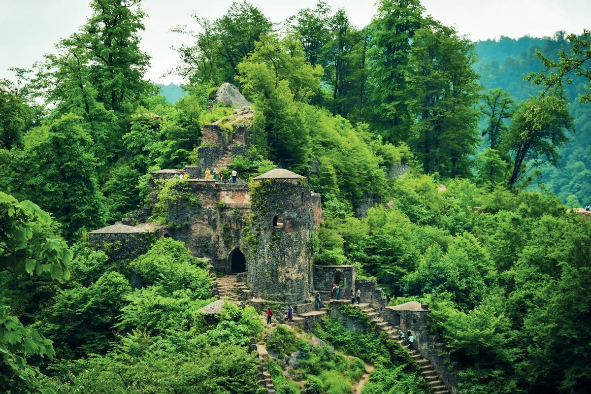 Bosque mixto hircaniano, Irán y Azerbaiyán.