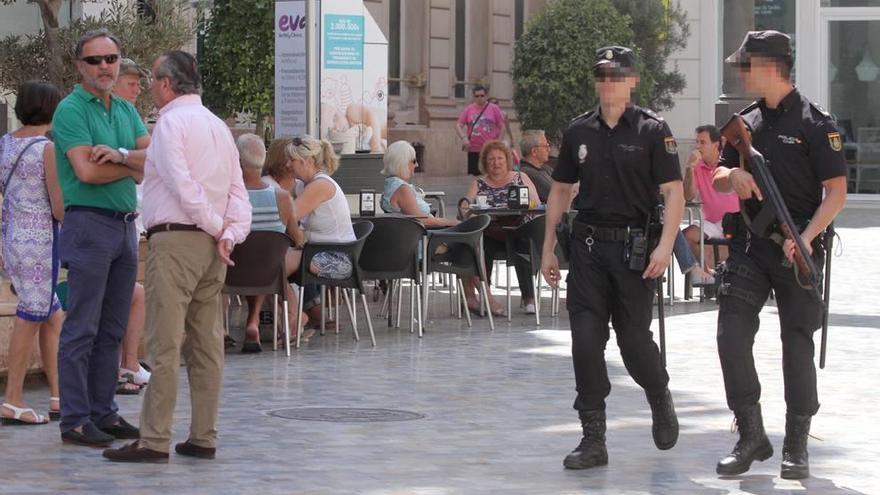 La Policía &#039;blinda&#039; el centro para evitar el aumento de carteristas