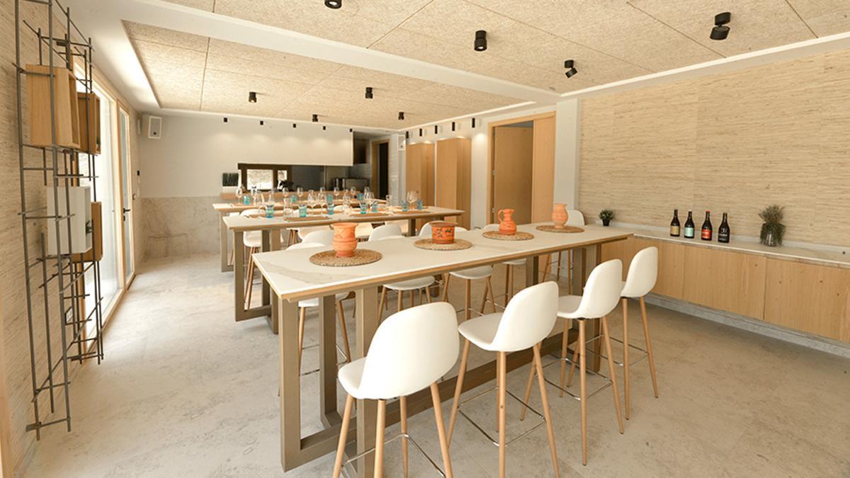 Detalle del interior de La Vinería.