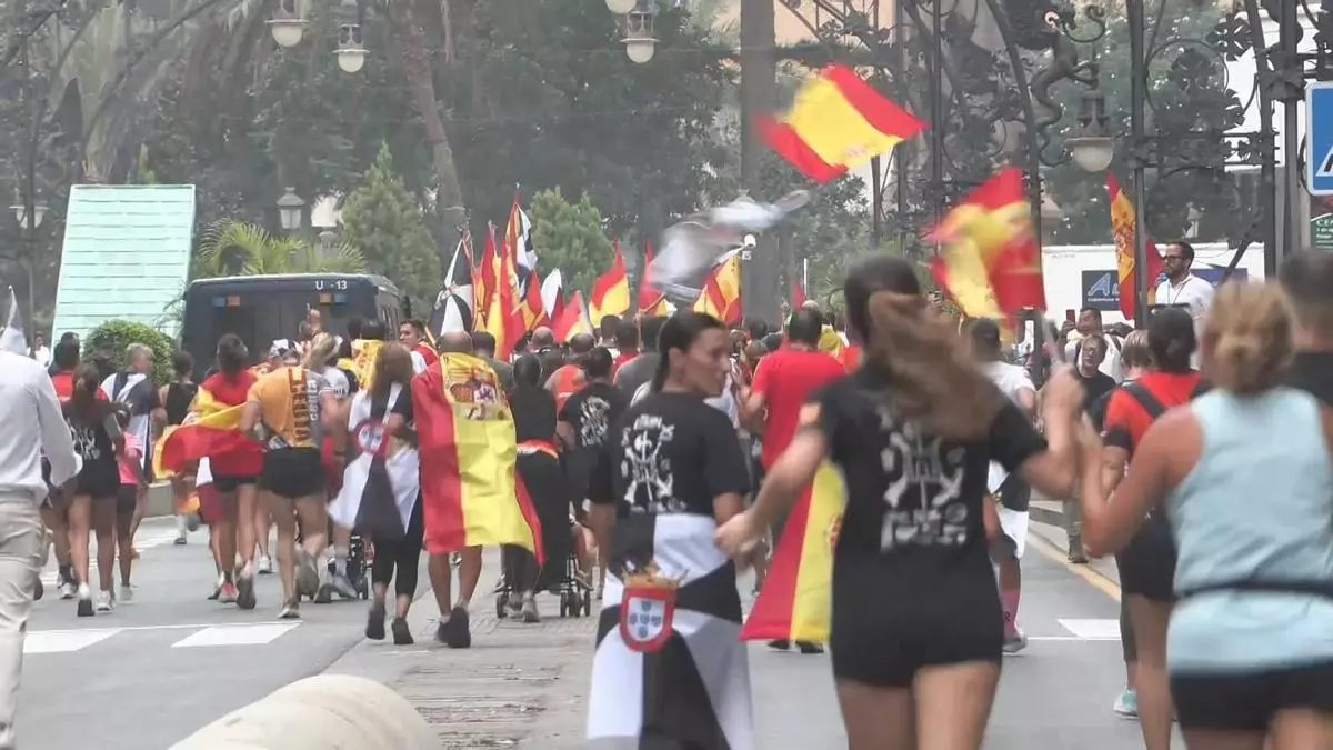 'Ceuta corre unida' para llamar la atención sobre la crisis