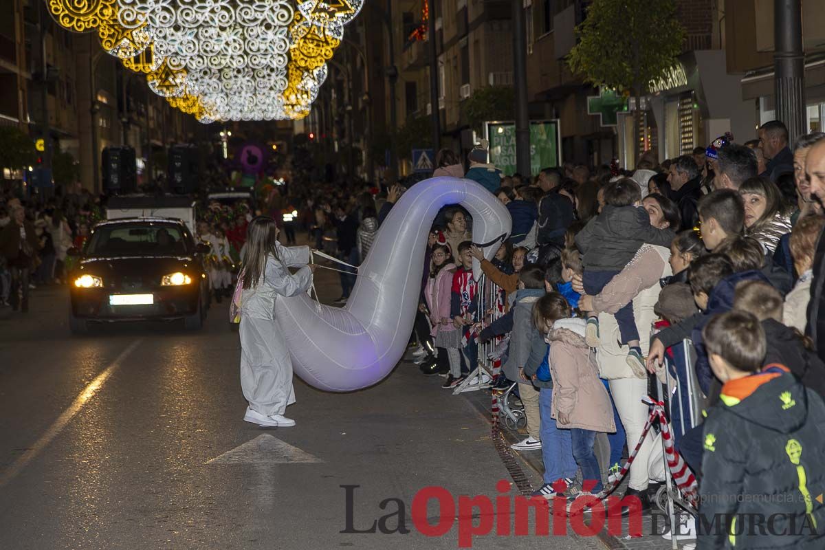 Así ha sido el desfile de Papá Noel en Caravaca