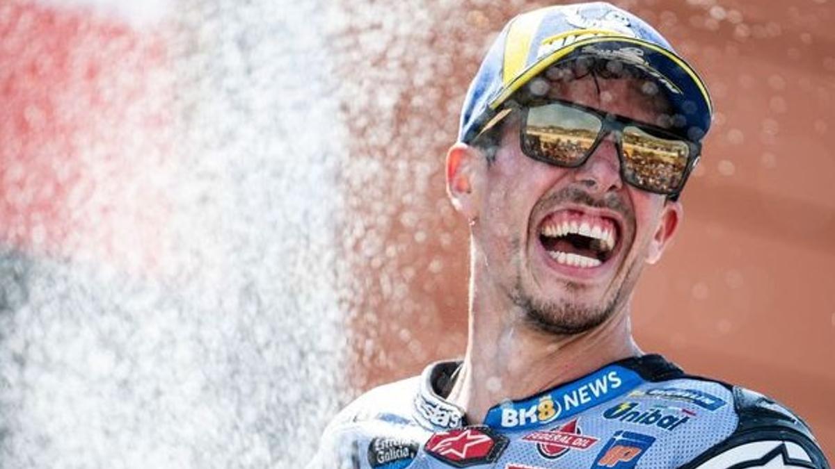 Alex Márquez (Ducati) ha protagonizado, hoy, en Cheste (Valencia), otra exhibición al ganar la prueba al 'sprint'.