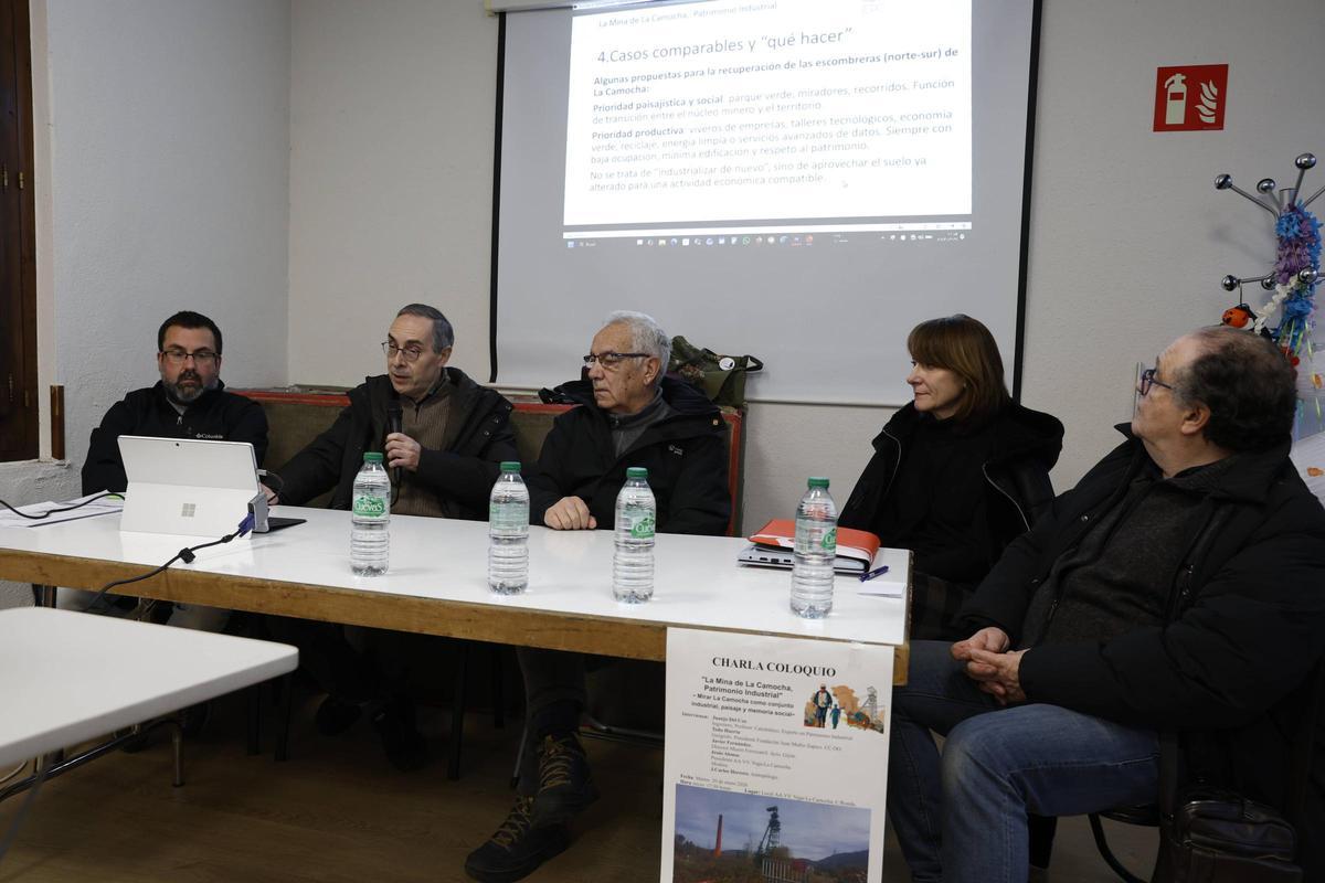 La jornada sobre el futuro de la Mina La Camocha, en imágenes