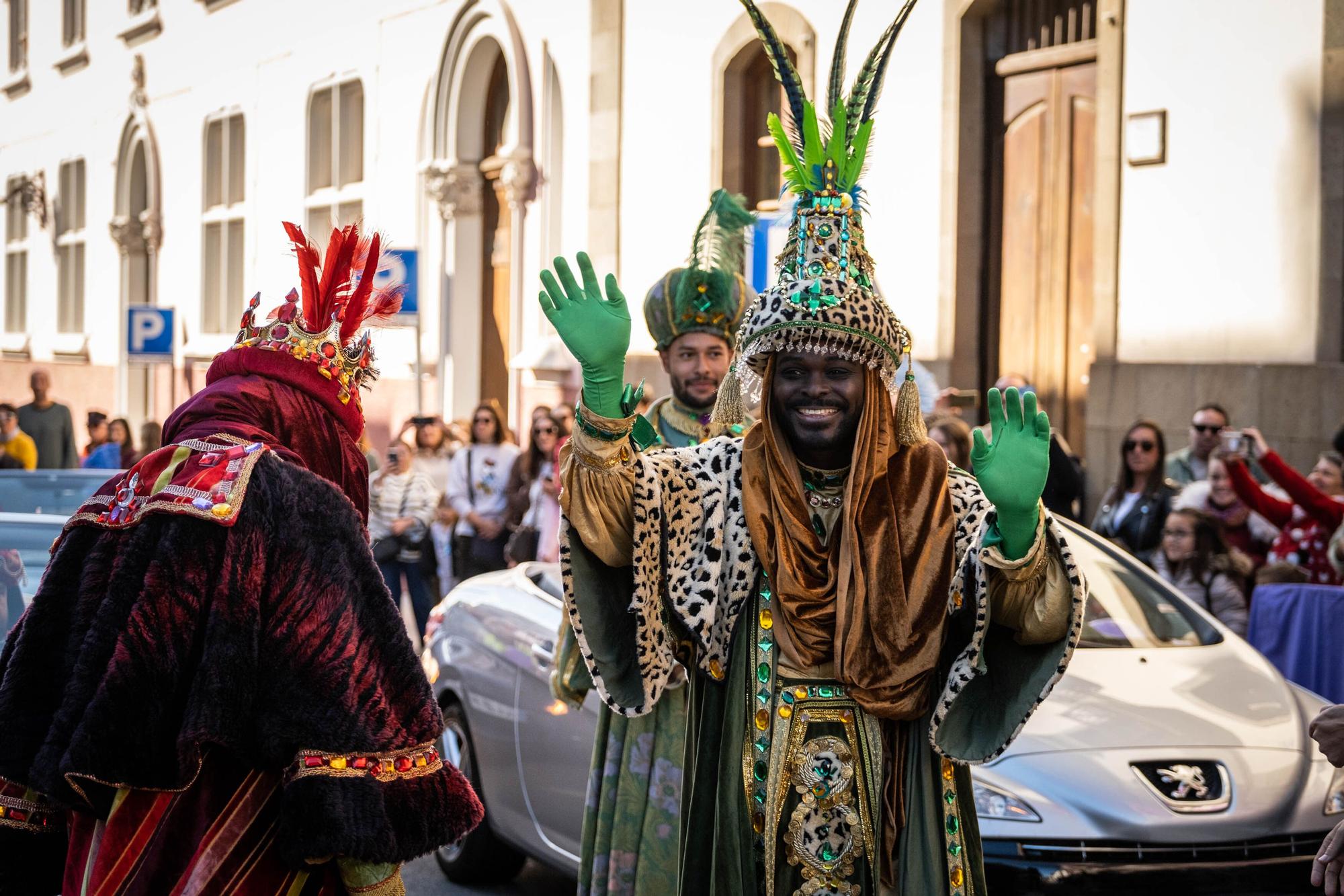 Recibimiento a los Reyes Magos en La Laguna