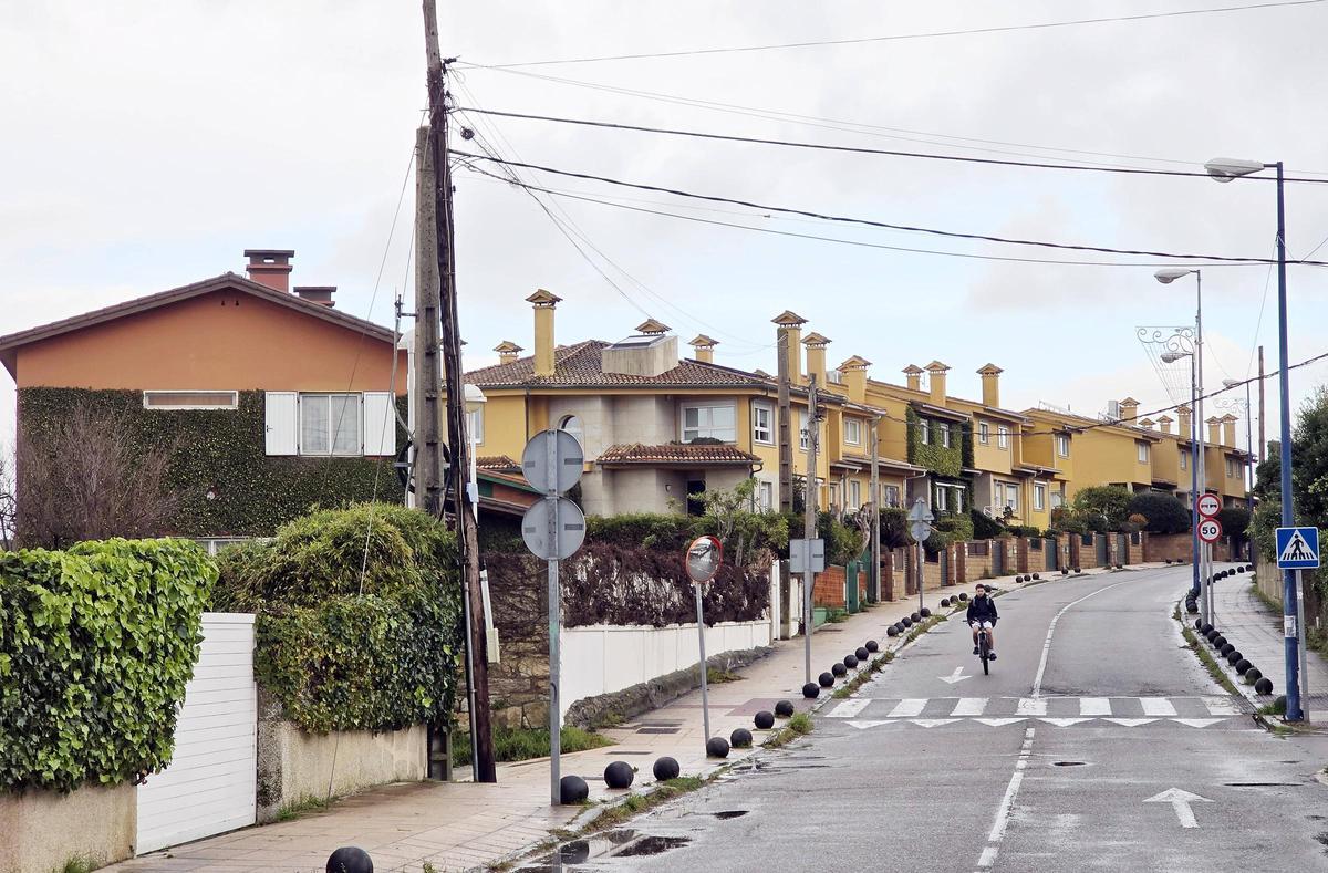 Casas de lujo ubicadas en la parroquia de Coruxo.