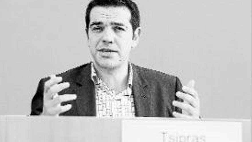 Tsipas es va mostrar contundent sobre el futur de Grècia.