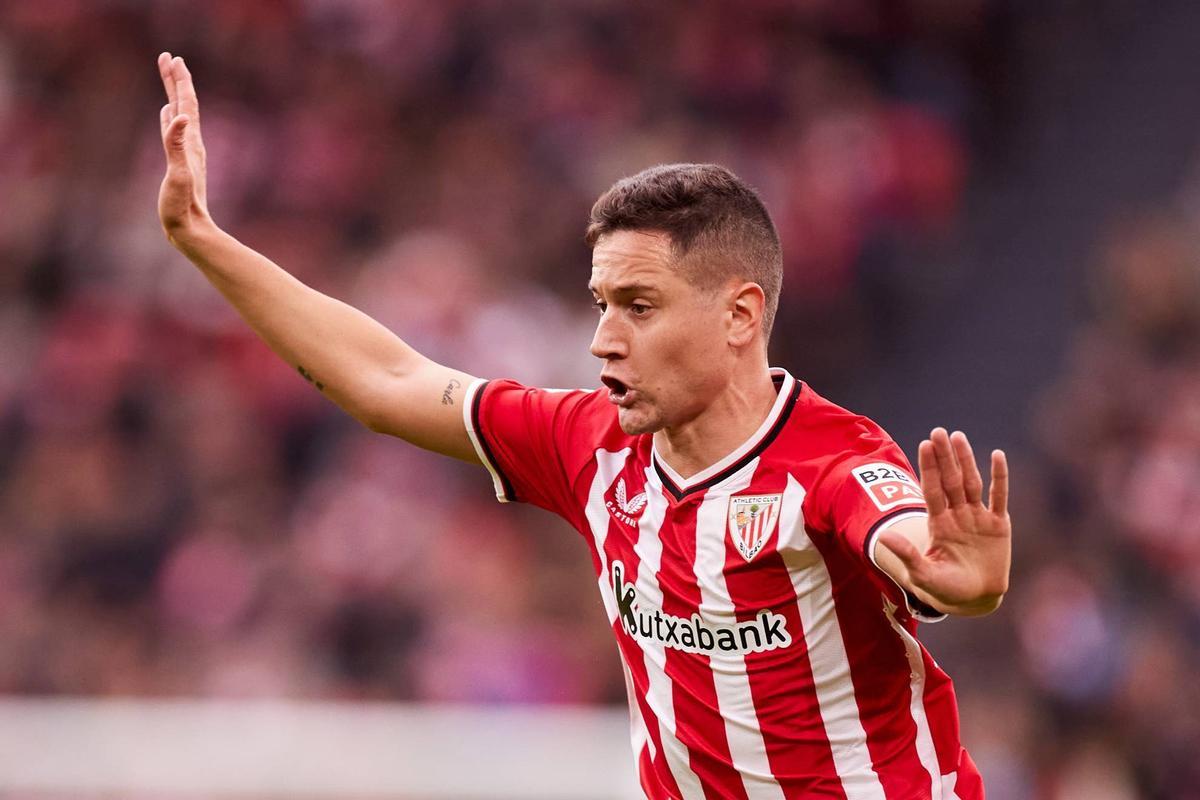 Ander Herrera con el Athletic Club